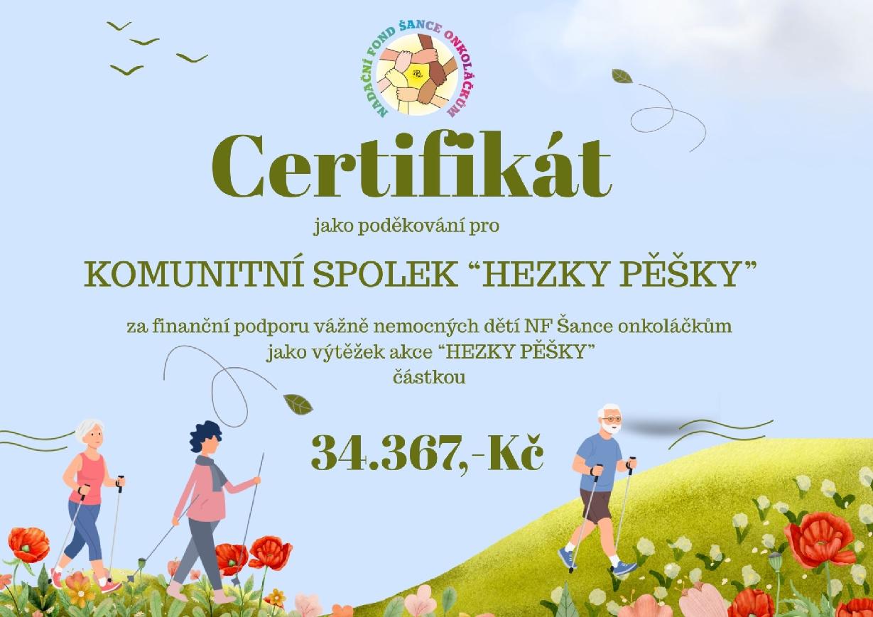 dekovny certifikat
